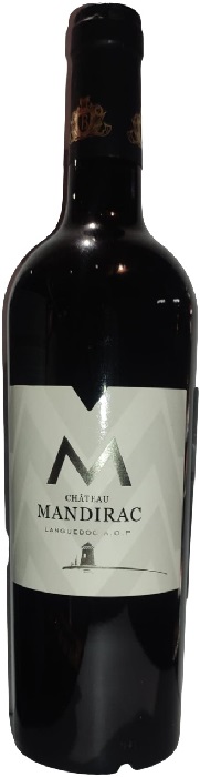 Вино Шато Мандирак (Chateau Mandirac) белое сухое 0,75л Крепость 13,5%