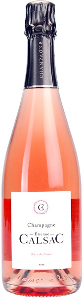 Шампанское Этьен Кальсак Розе де Крайе (Etienne Calsac) розовое брют 0,75л Крепость 12%