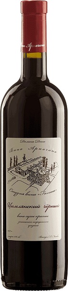 Вино Арпачина Цимлянский черный (Vina Arpachina Tsimlyansky Cherny) красное сухое 0,75л 12%
