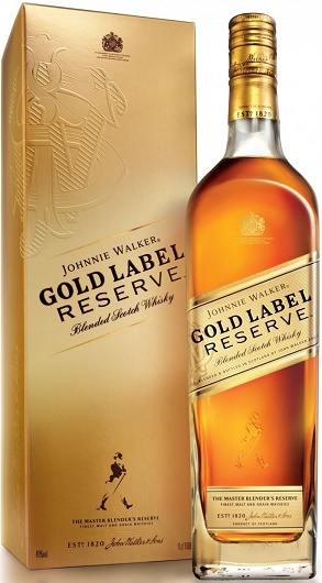Виски Джонни Уокер Голд Лейбл Резерв (Whiskey Johnnie Walker Gold Label Reserve) 0,7л 40% в коробке