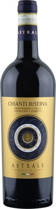 Вино Астрале Кьянти Ризерва (Astrale Chianti Riserva) красное сухое 0,75л 13,5%