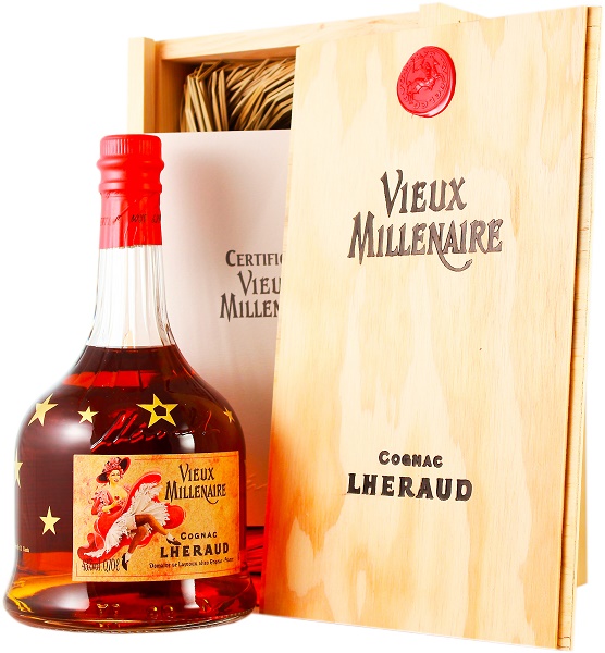 Коньяк Леро Коньяк Вье Миленар (Cognac Lheraud Cognac Vieux Millenaire) 25 лет 0,7л 43% в д/коробке