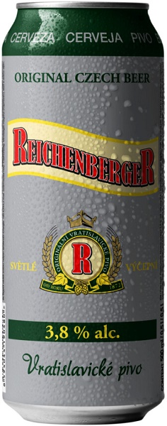 Пиво Рейхенбергер (Beer Reichenberger) светлое 0,5л 3,8% в жестяной банке