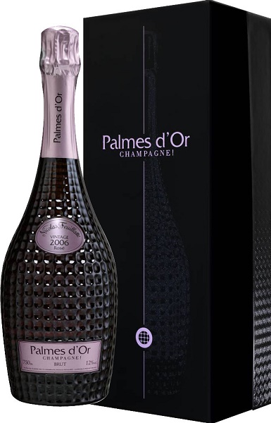 Шампанское Николя Фейят Пальм Д'Ор" Брют Розе (Nicolas Feuillatte) розовое брют 0,75л 12% в п/уп