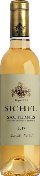 Вино Сишель Сотерн (Sichel Sauternes) сладкое белое 375мл Крепость 13%