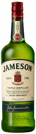 Виски Джемесон (Jameson) купажированный 1л Крепость 40%