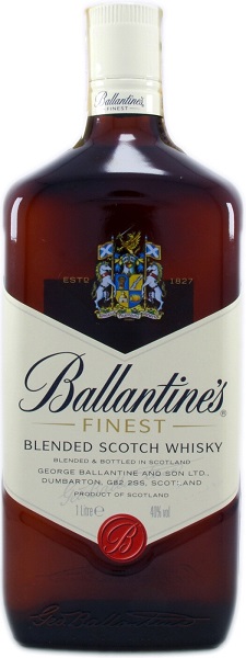 Виски Баллантайнс Файнест (Ballantine's Finest) 1л Крепость 40%