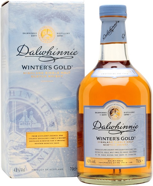 Виски Далвини Винтер'с Голд (Dalwhinnie Winter's Gold)  0,7л Крепость 43% в подарочной коробке
