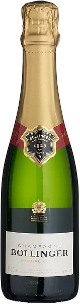 Шампанское Боланже Спесьяль Кюве (Bollinger Special Cuvee) белое брют 0,375л, Крепость 12% 