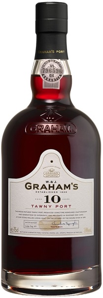 Вино ликерное Портвейн Грэм'с Тони (Graham's) 10 лет красное сладкое 0,75л Крепость 20%