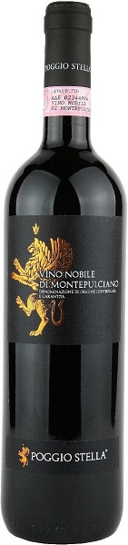 Вино Поджио Cтелла Нобиле ди Монтепульчано (Poggio Stella Nobile) красное сухое 0,75л Крепость 13%