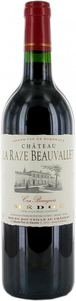 Вино Шато Ля Раз Бовалле (Chateau La Raze Beauvallet) красное сухое 0,75л Крепость 13%