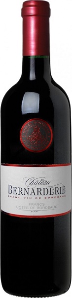 Вино Шато Бернардери (Chateau Bernarderie) красное сухое 0,75л Крепость 13%