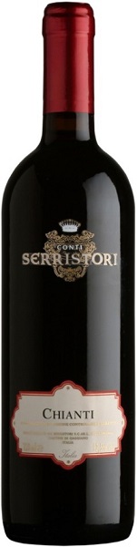Вино Конти Серристори Кьянти "Conti Serristori" красное сухое 0,75л Крепость 13%