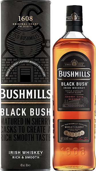 Виски Бушмилс Блэк Буш (Bushmills Black Bush) 0,7л Крепость 40% в тубе
