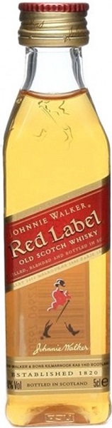 Виски Джонни Уокер Рэд Лейбл (Johnnie Walker Red Label) 15 лет 50мл Крепость 40%
