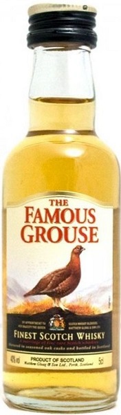 Виски Фэймос Граус Файнест (Whiskey The Famous Grouse) 50 мл Крепость 40%