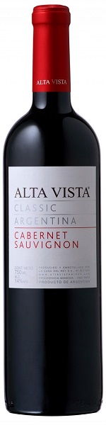 Вино Альта Виста Классик Каберне Совиньон (Alta Vista) красное сухое 0,75л Крепость 14%