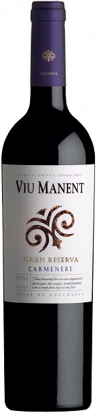 Вино Вью Манент Гран Резерва Карменер (Viu Manent) красное сухое 0.75л Крепость 14%.