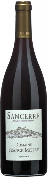 Вино Домен Франк Мийе Сансер Руж (Domaine Franck Millet) 2016 год красное сухое 0,75л Крепость 12,5%