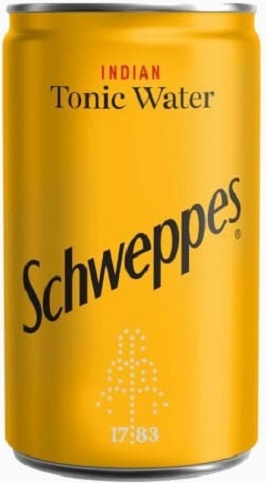 Напиток Швепс Индиан Тоник (Schweppes Indian Tonic Water ) газированный 150 мл в жестянной банке