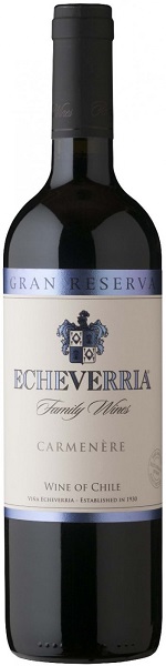 Вино Эчеверрия Карменере Гран Резерва (Echeverria Carmenere Gran Reserva) красное сухое 0,75л 13,5%