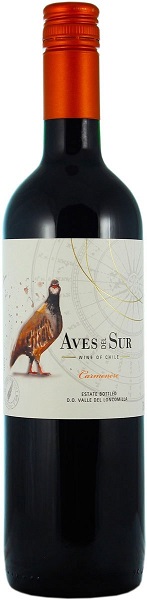 Вино Авес дель Сур Карменер (Aves del Sur Carmenere) красное сухое 0,75л Крепость 14%
