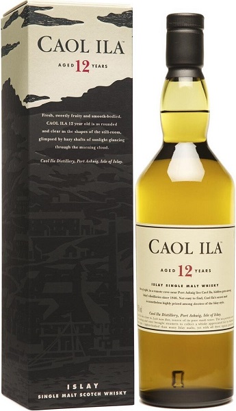 Виски Каол Айла (Caol Ila) 12 лет 0,7л Крепость 43% в подарочной коробке