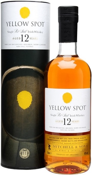 Виски Йеллоу Спот (Yellow Spot) 12 лет 0,7л Крепость 46% в тубе