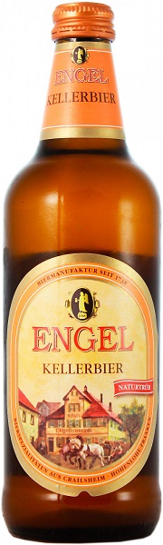 Пиво Энгель Келлербир Хель (Engel Kellerbier Hell) светлое 0,5л Крепость 5,4%