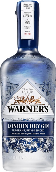 Джин Уорнерс Лондон Драй (Gin Warner's London Dry) 0,7л крепость 40%