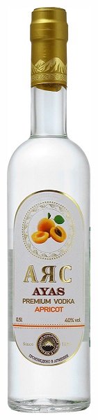 Водка Аяс Абрикосовая (Ayas Apricot) 0,5л Крепость 40%