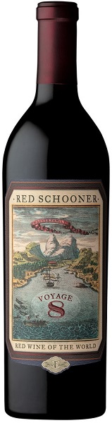 Вино Рэд Скунер Войедж 8 (Red Schooner Voyage 8) красное сухое 0,75л Крепость 14,6%