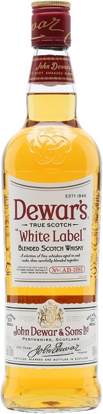 Виски Дьюарс Вайт Лейбл (Dewar's White Label) 0,75л Крепость 40%