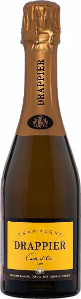 Вино игристое Драпье Карт д'Ор (Drappier Carte d'Or) белое брют 375мл Крепость 12%