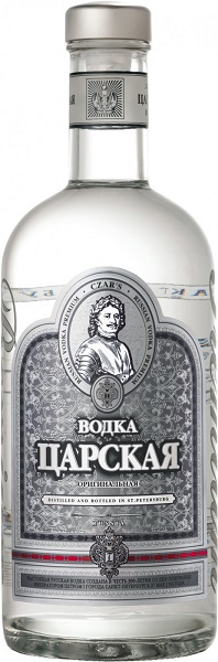Водка Царская Оригинальная (Vodka Tsarskaja Original) 0,7л крепость 40%