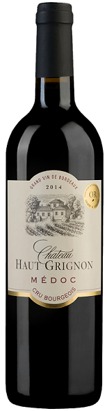 Вино Шато О Грийон (Chateau Haut Grignon) красное сухое 0,75 Крепость 13%