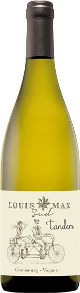 !Вино Луи Макс Тандем Шардоне-Вионье (Louis Max Tandem Chardonnay-Viognier) белое сухое 0,75л 13%