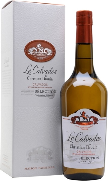 Кальвадос Кристиан Друэн Кер де Льон Селексьон (Calvados Christian Drouin) 0,7л 40% в коробке