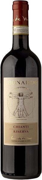 Вино Леонардо Кьянти Ризерва (Leonardo Chianti Riserva) красное сухое 0,75л Крепость 13,5%