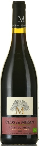 Вино Кло де Миран (Clos des Miran) красное сухое 0,75л Крепость 14%