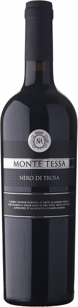 Вино Монте Тесса Неро ди Троя (Monte Tessa Nero di Troia) красное сухое 0,75л Крепость 13%