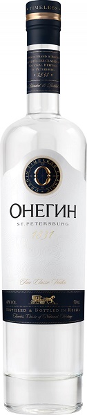 Водка Онегин (Vodka Onegin) с рюмками в упаковке 0,5л Крепость 40%