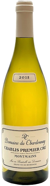 Вино Домен дю Шардоне Шабли Премье Крю Монмен (Domaine du Chardonnay) белое сухое 0,75л 13%