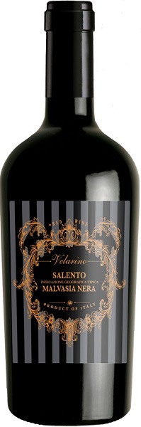 Вино Веларино Мальвазия Нера (Velarino Malvasia Nera) красное сухое 0,75л Крепость 14,5%