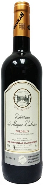 Вино Шато Мейн-Кабано (Chateau Mayne-Cabanot) красное сухое 0,75л Крепость 13,5%