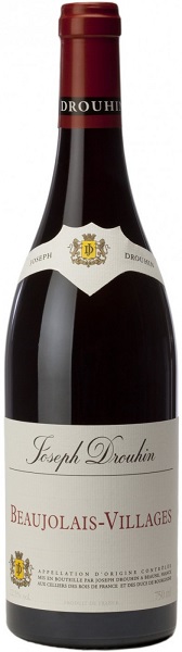 Вино Жозеф Друэн Божоле-Вилляж (Joseph Drouhin) красное сухое 0,75л Крепость 12,5%