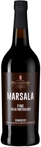 Вино Марсала Фине И.П (Marsala Fine I.P) красное ликерное 0,75л Крепость 17%