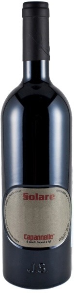 Вино Капаннелле Соларе (Capichera Capannelle) красное сухое 0,75л Крепость 13%