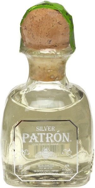 Текила Патрон Серебряная (Tequila Patron Silver) 50 мл Крепость 40%